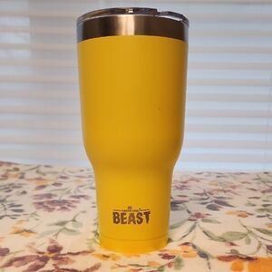 Yellow BEAST Tumbler